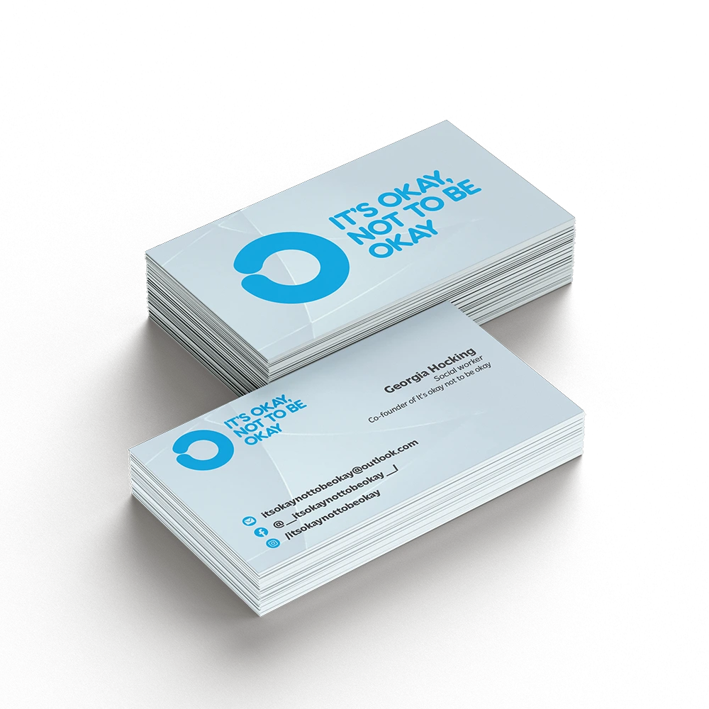 100% Recycled Business Cards